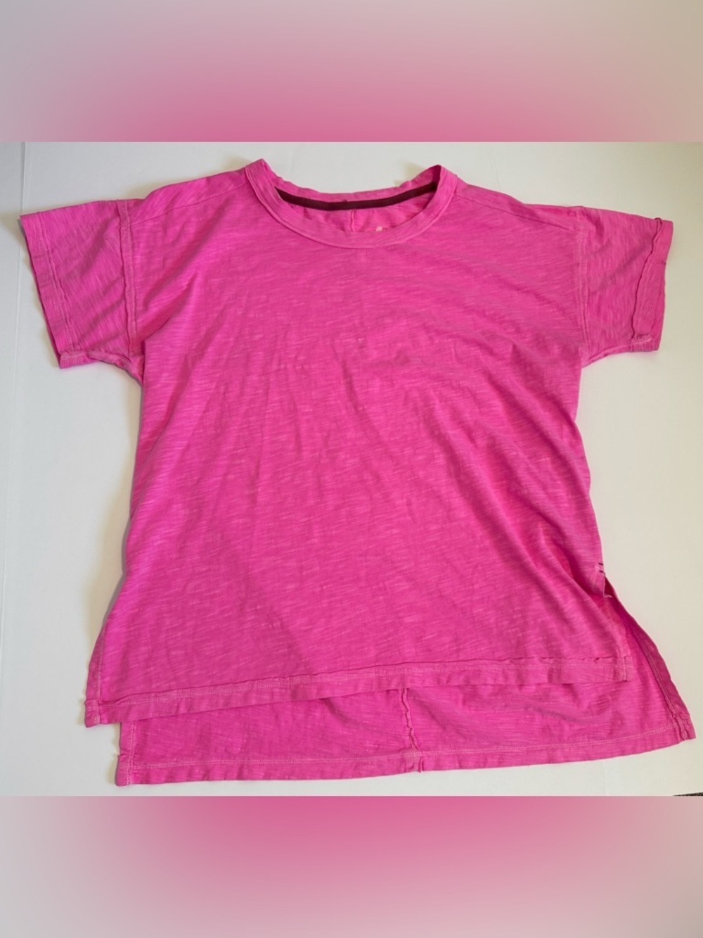 Pilcro by Anthropologie bright pink oversized t-shirt M